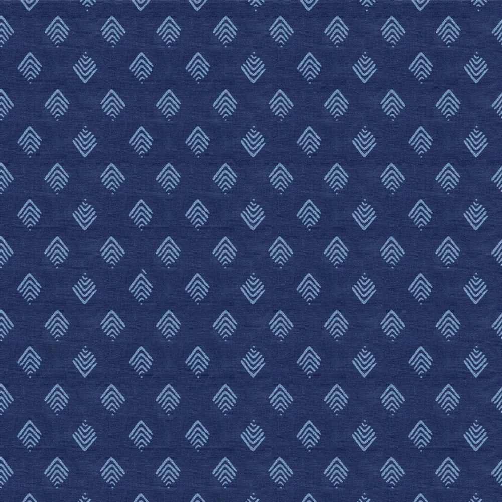 Dark Blue Design Shirting 